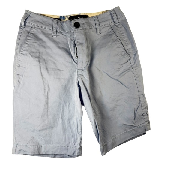 Hollister Other - Hollister Classic Short Mens 26 Light Blue Good Epic Flex Chino Shorts